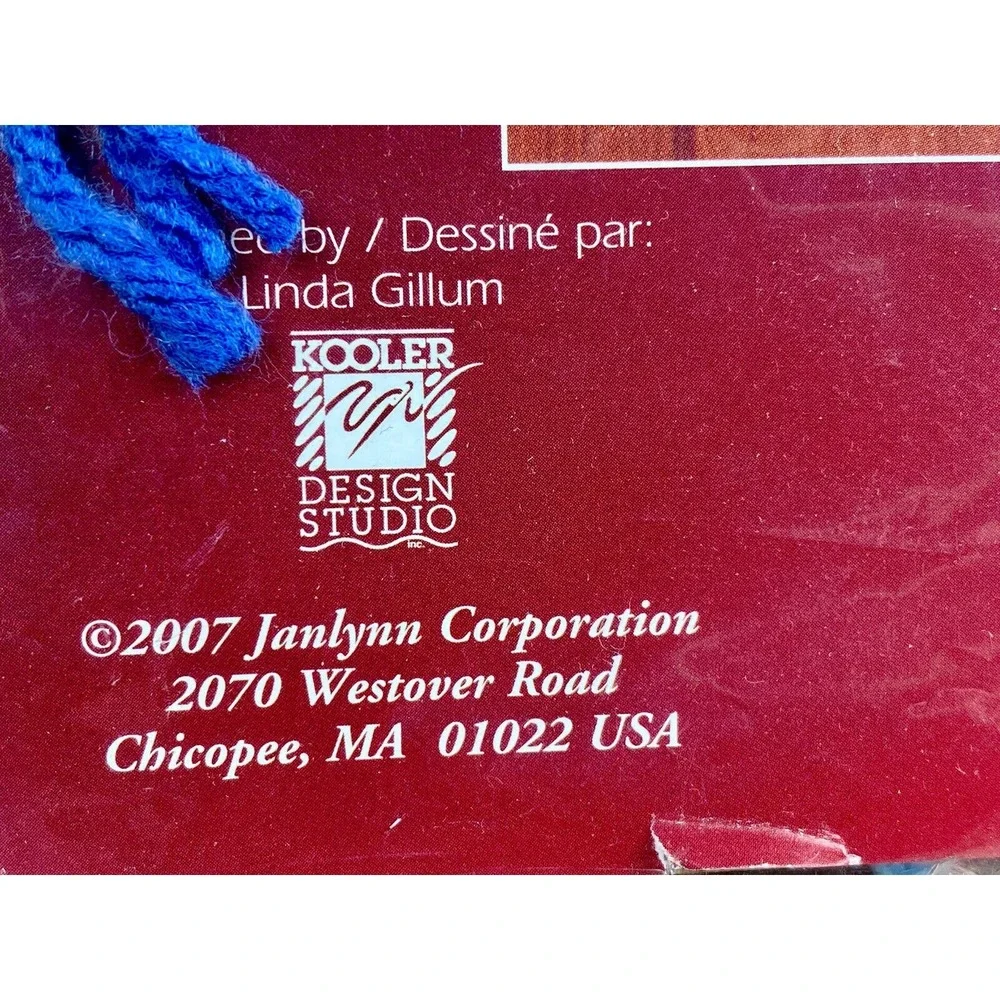 Janlynn‎ Plastic Canvas Kit Jumbo Santa Door Decoration 023-517 from 2007